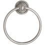 Emtek 6-5/16" Solid Brass Towel Ring Pewter