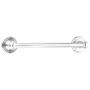 Emtek Traditional Brass 12 Inch Towel Bar Polished Chrome