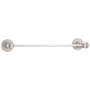 Emtek Modern Brass 12 Inch Towel Bar Satin Nickel