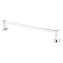 Emtek Modern Brass 12 Inch Towel Bar Polished Chrome