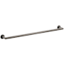 Emtek Modern Tubular 30" Towel Bar with Small Regular Rosette Oil Rubbed Bronze