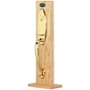 Emtek Memphis Dummy Classic Brass Mortise Handleset Lifetime Polished Brass