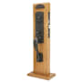 Emtek Morgan Dummy Sandcast Bronze Mortise Handleset Medium Bronze