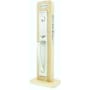Emtek Hera Dummy Brass Modern Mortise Handleset Polished Chrome