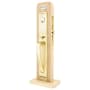 Emtek Hera Dummy Brass Modern Mortise Handleset Satin Brass