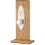 Emtek Memphis Mortise Style Complete Dummy Set from the Classic Brass Collection Satin Nickel