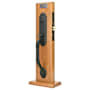 Emtek Rectangular Monolithic Mortise Style Complete Dummy Set from the Sandcast Bronze Collection Flat Black