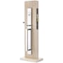 Emtek Adelaide Keyed Entry Single Cylinder Mortise Full Plate Handleset Polished Chrome