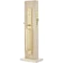 Emtek Adelaide Keyed Entry Single Cylinder Mortise Full Plate Handleset Satin Brass