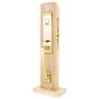Emtek Artemis Single Cylinder Keyed Entry Brass Modern Mortise Handleset Satin Brass