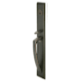 Emtek Hera Single Cylinder Keyed Entry Brass Modern Mortise Handleset Oil Rubbed Bronze