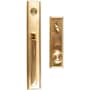 Emtek Melrose Single Cylinder Keyed Entry Handleset from the Brass Modern Collection French Antique