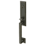Emtek Wilshire Double Cylinder Keyed Entry Classic Brass Handleset Oil Rubbed Bronze