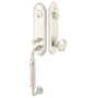 Emtek Orleans Dummy Designer Brass Handleset Satin Nickel