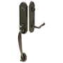 Emtek Richmond Single Cylinder Keyed Entry Brass Modern Handleset Oil Rubbed Bronze