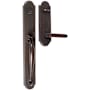 Emtek Wilmington Full Plate Single Cylinder Keyed Entry Door Handleset Oil Rubbed Bronze