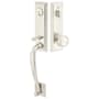 Emtek Adams Series Dummy Handleset From the American Classic Collection Satin Nickel