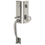 Emtek Adams Series Dummy Handleset From the American Classic Collection Pewter
