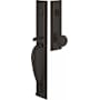 Emtek Jefferson Single Cylinder Keyed Entry Handleset From the American Classic Collection Oil Rubbed Bronze