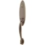 Emtek Marietta Double Cylinder Keyed Entry Brass Modern Handleset Oil Rubbed Bronze