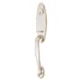 Emtek Marietta Double Cylinder Keyed Entry Brass Modern Handleset Polished Chrome