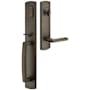 Emtek Brighton Dummy Set Rustic Modern Bronze Handleset Medium Bronze