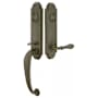 Emtek Octagon Double Cylinder Keyed Entry Tuscany Bronze Handleset Medium Bronze
