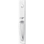 Emtek Orion Dummy Brass Modern Handleset Polished Chrome