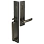 Emtek Lausanne Double Cylinder Keyed Entry Brass Modern Handleset Oil Rubbed Bronze