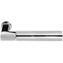 Emtek Hercules Reversible Non-Turning Two-Sided Dummy Door Lever Set from the Brass Modern Collection Polished Chrome