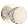 Emtek Laurent Reversible Non-Turning Two-Sided Dummy Door Knob Set from the Urban Modern Collection Polished Nickel