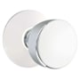Emtek Laurent Reversible Non-Turning Two-Sided Dummy Door Knob Set from the Urban Modern Collection Polished Chrome