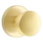 Emtek Laurent Reversible Non-Turning Two-Sided Dummy Door Knob Set from the Urban Modern Collection Satin Brass