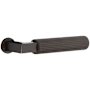 Emtek Straight Knurled Non-Turning Two-Sided Dummy Door Lever Set from the SELECT Brass Collection Oil Rubbed Bronze