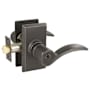 Emtek Durango Single Cylinder Keyed Entry Sandcast Bronze Leverset Medium Bronze