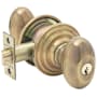 Emtek Solid Brass Egg Single Cylinder Keyed Entry Door Knob Set from the American Classic Collection French Antique