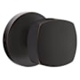 Emtek Freestone Passage Door Knob Set from the Urban Modern Collection Oil Rubbed Bronze