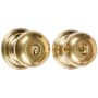 Emtek Providence Single Cylinder Keyed Entry Door Knob Set from the American Classic Collection French Antique