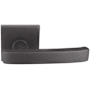 Emtek Geneva Brass Modern Privacy Leverset Flat Black