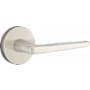 Emtek Hermes Brass Modern Privacy Leverset Satin Nickel