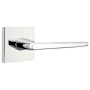 Emtek Hermes Brass Modern Privacy Leverset Polished Chrome