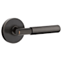 Emtek Myles Modern Brass Privacy Door Lever Set Oil Rubbed Bronze
