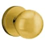 Emtek Orb Brass Modern Privacy Knobset Satin Brass
