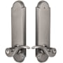 Emtek Annapolis Single Cylinder Keyed Entry Set Pewter