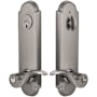 Emtek Annapolis Two Point Single Cylinder Entry Set Pewter