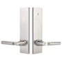 Emtek Modern Rectangular Dummy Entry Set Satin Nickel
