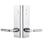 Emtek Modern Rectangular Two Point Dummy Entry Set Polished Chrome