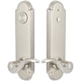 Emtek Annapolis Two Point Dummy Entry Set Satin Nickel