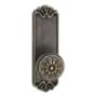 Emtek 10-1/8" Height #16 Style Sideplate Tuscany Bronze Passage Entry Set Medium Bronze