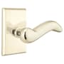 Emtek Cody Reversible Non-Turning Two-Sided Dummy Door Lever Set from the Sandcast Bronze Collection White Bronze